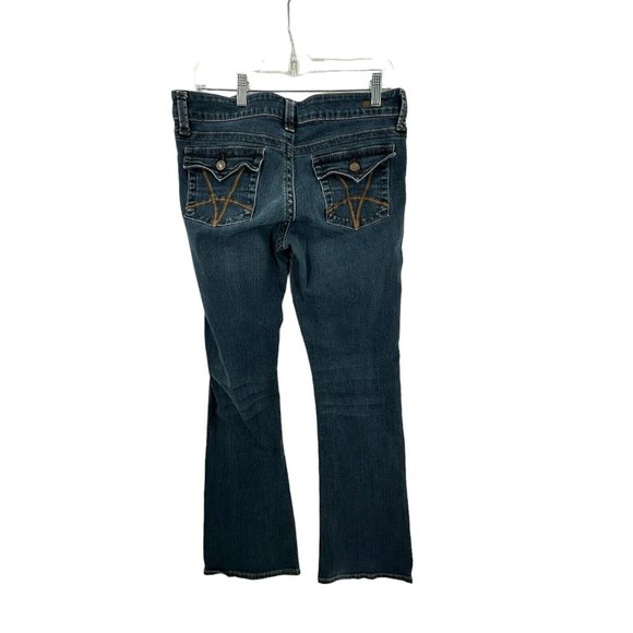 Kut From the Kloth Natalie High Rise Bootcut Blue Denim Jeans Size 8 - Picture 7 of 10